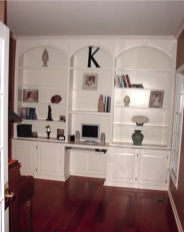Keenan -bookcase painted